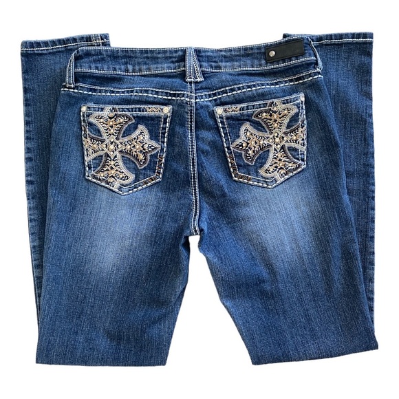 Antique Rivet Jeans Women’s Size 30 Excellent Like New Condition - Picture 1 of 7